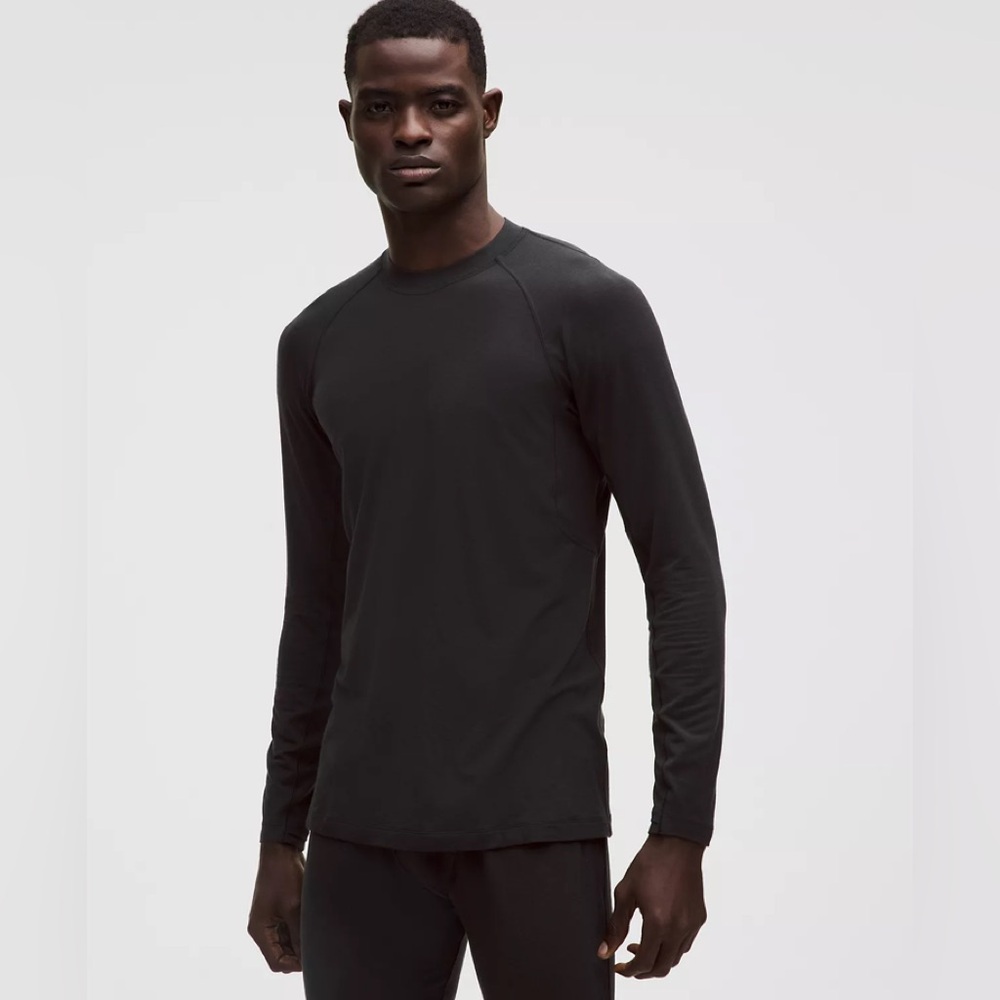 Lululemon Men's Merino Wool-Blend Crewneck Base Layer Large NEW with tags!
